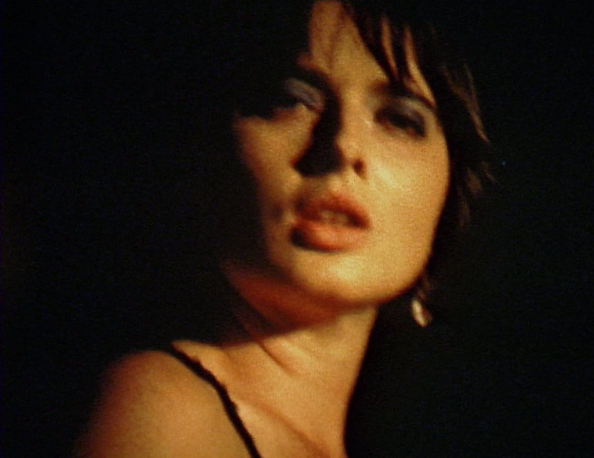 Evening viewing? #HBD Isabella Rossellini! Alongside her iconic BLUE VELVET performance, watch Peter Braatz's BLUE VELVET REVISITED—an 89-minute unconventional “meditation” on the film made from Super 8 footage, photographs &amp; audio recordings from the set! criterionchannel.com/blue-velvet