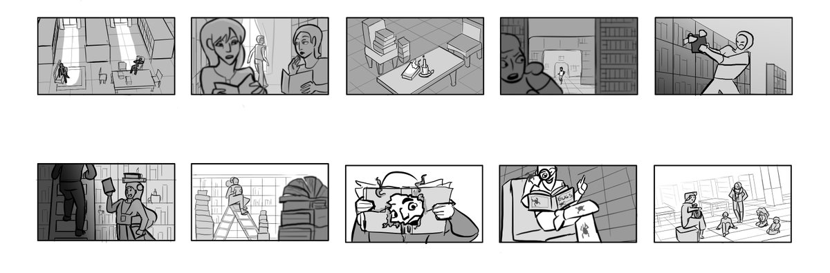 isabelstorys's tweet photo. Single storyboard panels practice✨
 #storyboardcourse #sequentialart #storyboard #art https://t.co/ObkiFFzBbS