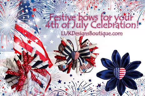 LukDesigns's tweet photo. New 4th of July Hair Bows out now! https://t.co/fMHSBtSfHI
#4thOfJuly https://t.co/syWysdgUD4