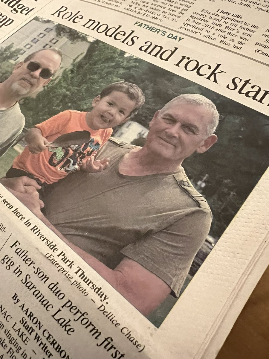 familytime's tweet image. Proud parent moment when your child interns at @AdkEnterprise and wants to learn to write stories that impact her community. #journalism #LocalNews @dellice_c