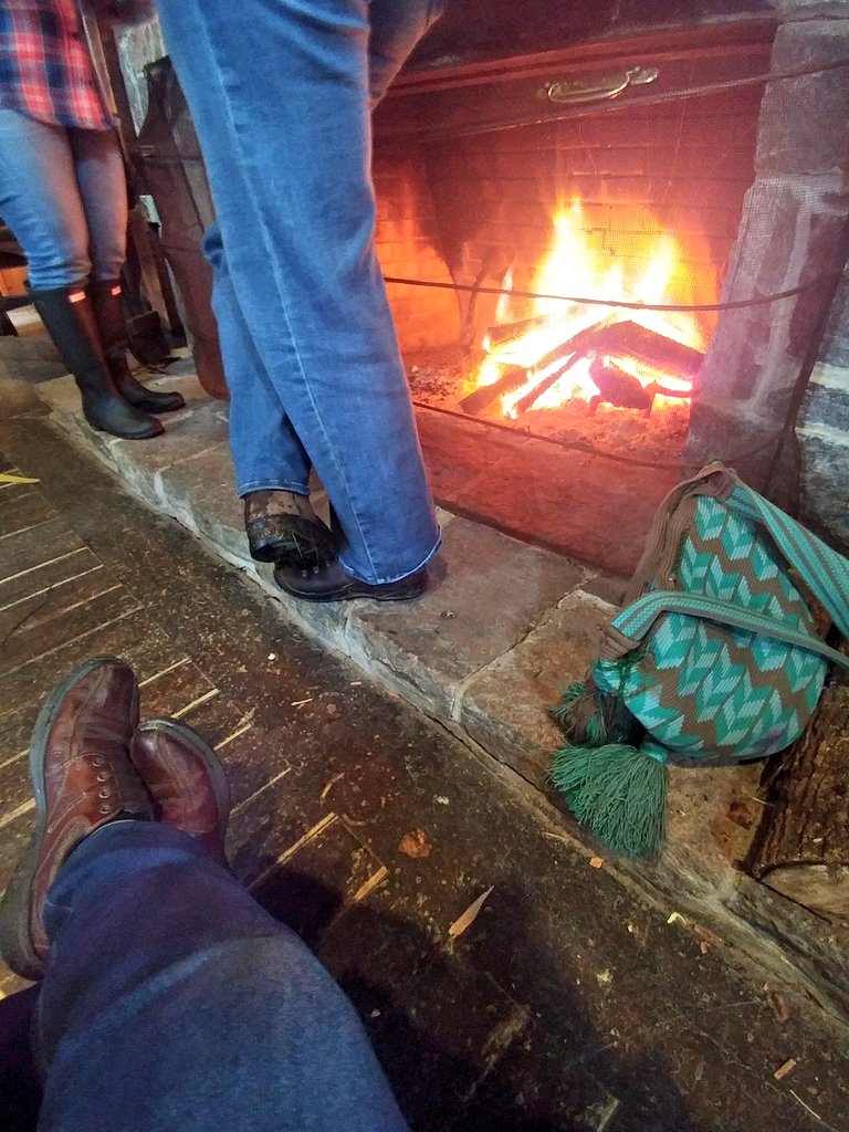 pitchaya's tweet image. Just shuffling from one fireplace to another at #BreadLoaf2022 #BreadLoaf #BLWC