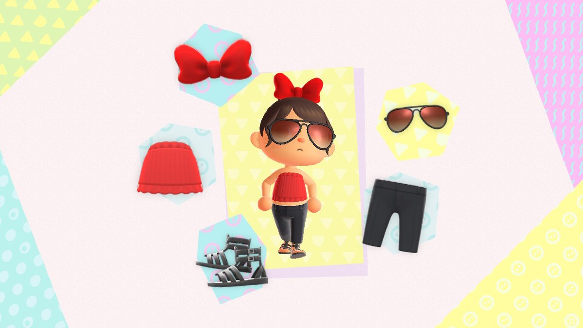 acnhshawty's tweet photo. lil ootd #ootd #AnimalCrossing #ACNH #NintendoSwitch https://t.co/VEVCmrYr1l