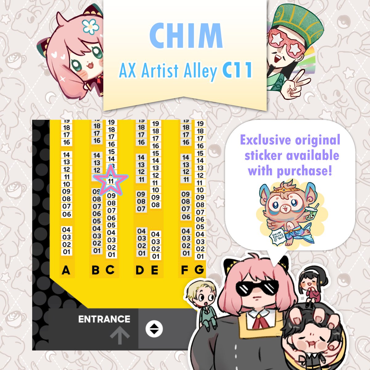🕺*DISCOS INTO TL* 🪩 Hey party people!
A look into my catalog for this year's #AX2022ArtistAlley ! More info in thread 👇 