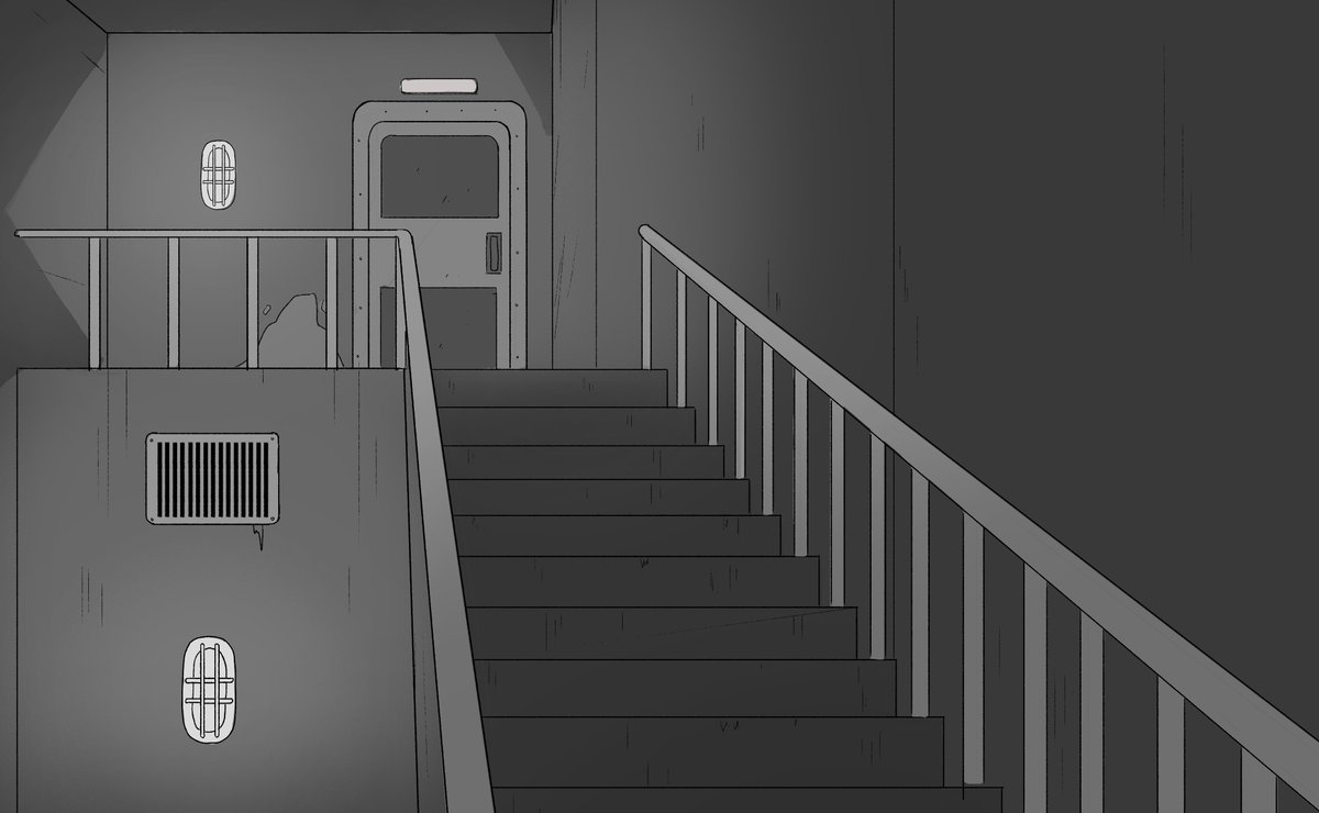 Some of my first background layouts on #DeadEndParanormalPark !! Still really proud of these and I'm so happy I can share them now. It was so cool seeing my drawings in an actual cartoon for the first time! 🥲 