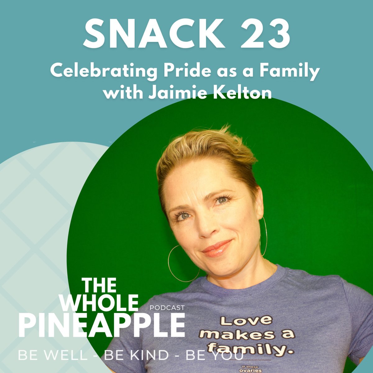 Snack 23: Celebrating Pride as a Family wit...@Jaimiekelton #LGBTQIA
@ovariestalk  @Familyequality @Seattlepridefest @Seattlepride @SRMFertility 

#OvariesTalk #ITOCT #QueerFamily #HappyPride #LoveWins #CelebratePride #SeattlePride #QueerPodcast #FertilityPodcast #WellnessPodcast