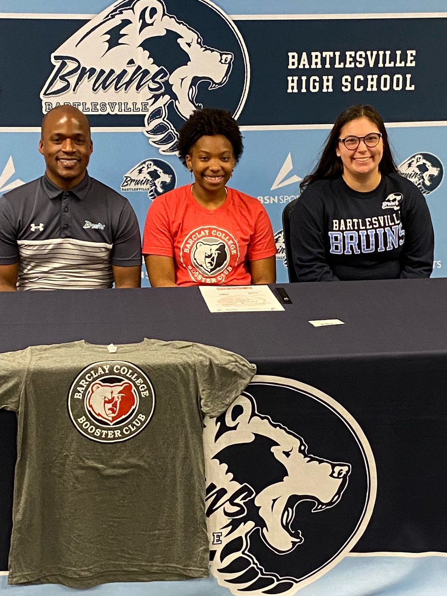 OklahomaPower's tweet photo. Congratulations to our Alumi @TKeithav on her signing to play at the next level at @BarclayWbb. Go be great TK!!! https://t.co/bCjMyFsoBV