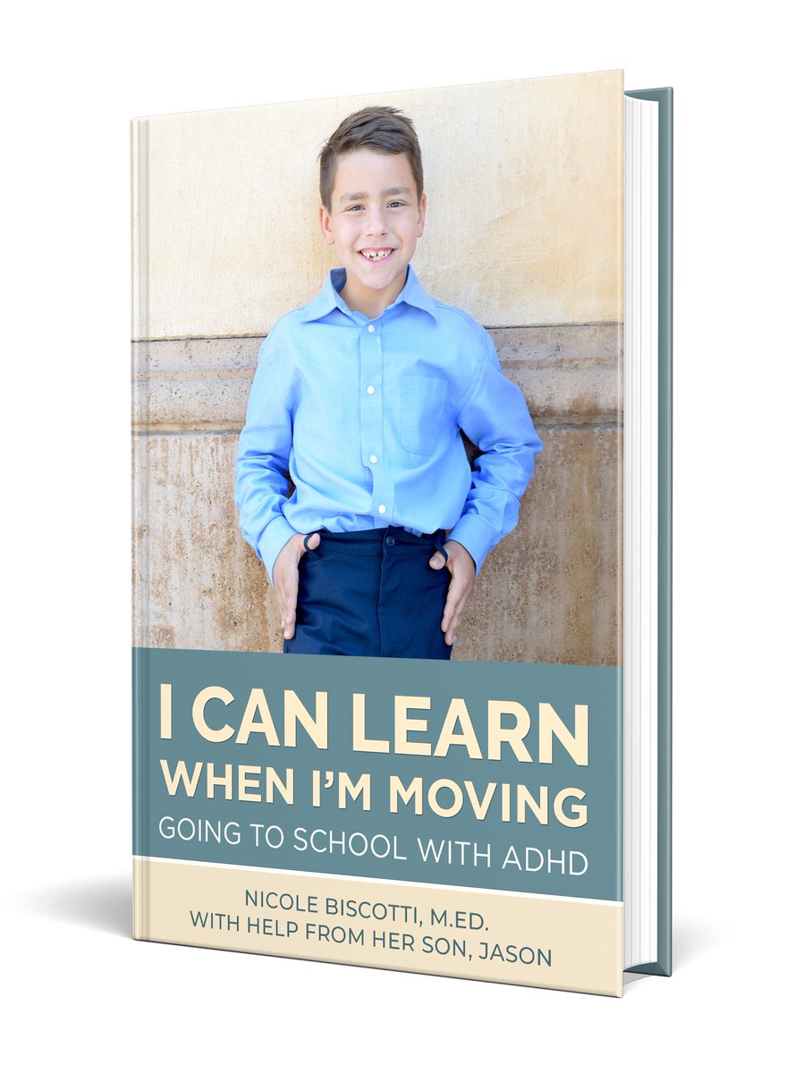 BiscottiNicole's tweet photo. My son &amp; I wrote this book to share our story with ADHD &amp; going to school.  

Great summer reading...just saying ⛱️

✔️ Kid approved, research based strategies 
✔️ ADHD Myths Busted
✔️ Whole class accommodations for ALL learners
✔️ The support that kids need in a child's voice https://t.co/B7yPCGfeRm