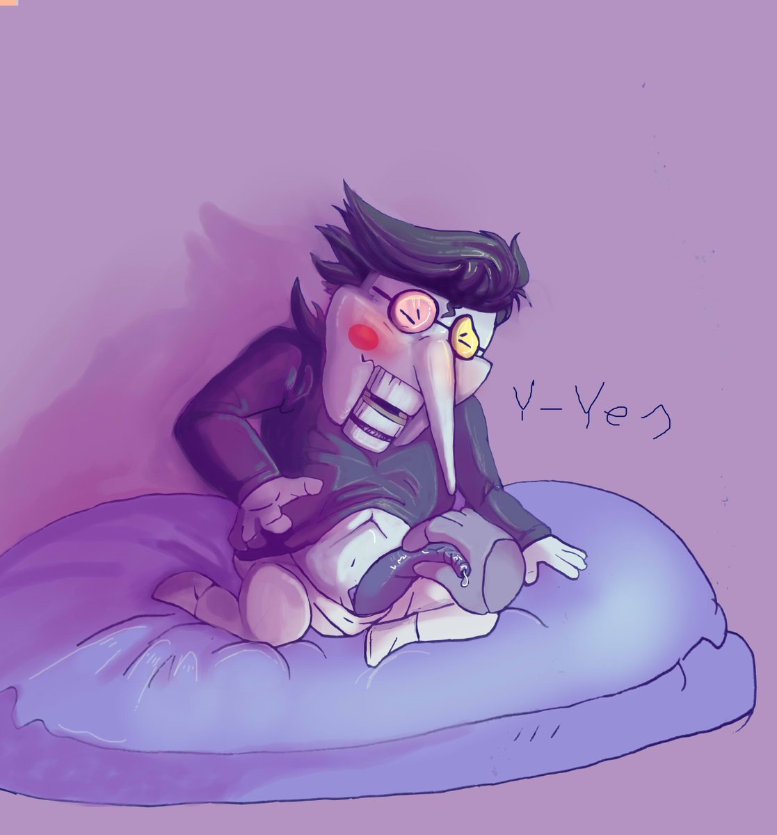 Luciamonteroca3's tweet photo. pillow? better . #deltaruined #deltarule34 #spamtonnsfw #deltarunerule34 https://t.co/kclekSI3tY