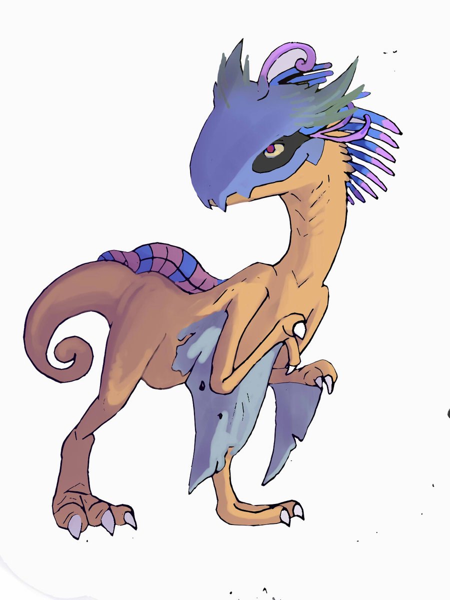 OtaLuci's tweet photo. critters from other worlds #creature #dragonart #paintoolsai #bestiary #monster https://t.co/MX103ZlsJv