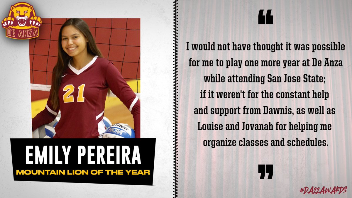 Congrats again to Emily - our first two-time award winner!👏