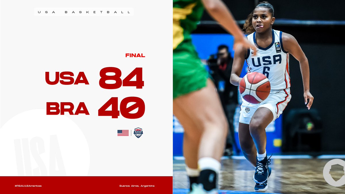 usabjnt's tweet photo. FINALS HERE WE COME! 👊

@kiki_rice0 22 pts, 4 reb
@justinepissott 12 pts, 5 reb

🇺🇸 #USABWU18 x #FIBAU18Americas https://t.co/5Mvf1wWyBU