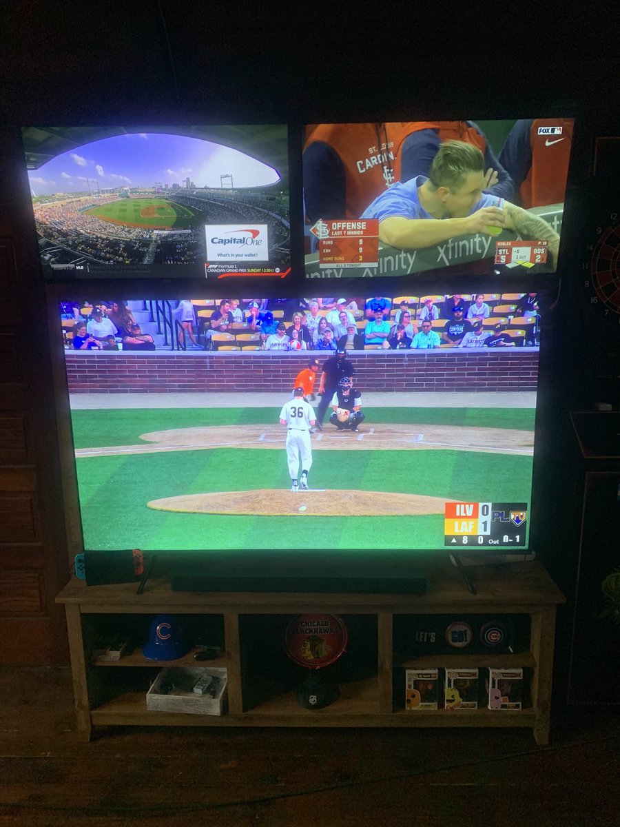 fletchnslyn69's tweet photo. Let’s go @PShrimpBaseball  me and @slyn27 have our rally caps on!  #feartheclaw https://t.co/P10faJIGDi