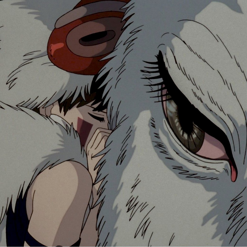 nympsolis's tweet photo. princess mononoke. https://t.co/WFdV3s7Vu7