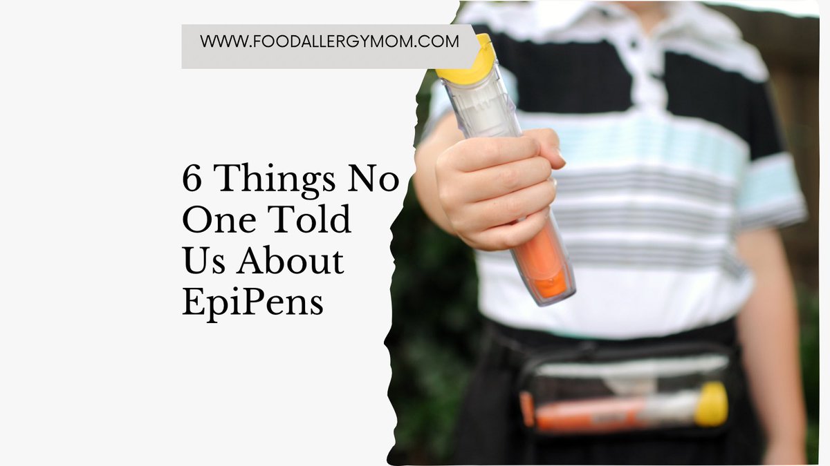 Do you know these 6 things about epinephrine injectors? We didn’t when we were new to food allergies! Check out the link below!

foodallergymom.com/2022/06/13/6-t…

#foodallergies #foodallergymom #foodallergyawareness #foodallergyfamilies