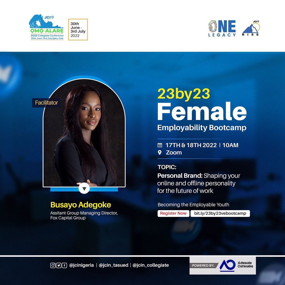 GaniyahAbdAzeez's tweet photo. It was a worthy 3hrs well spent this morning to
learning from two great women who are smashing goals in their
respective endeavors. The 23bv23femalebootcamp is indeed the
highlight of my week as I was able to learn from the wealth of
knowledge of these amazing women tag them https://t.co/gf7ybZfbJP