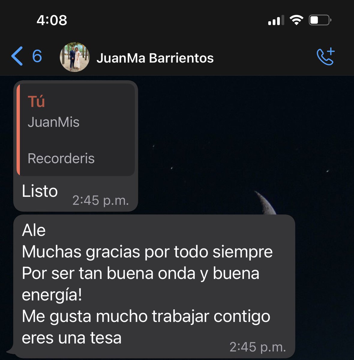 alejavillegasl's tweet photo. Mensajes que llenan ❤️
Gracias @Juanmaelcielo por permitirme ser parte de tu equipo #VidaDePR #AlejaVillegasPR https://t.co/8gPmqG1Mxq