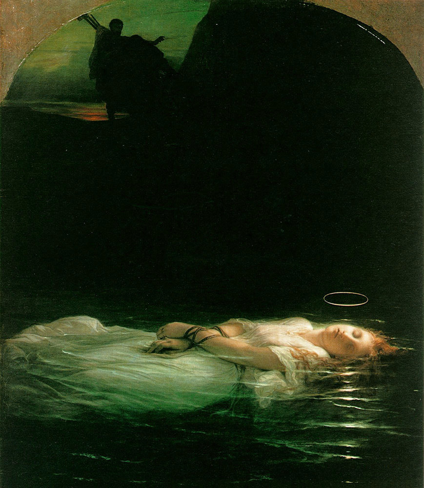 Art Encyclopedia on Twitter "Young Christian Martyr Paul Delaroche