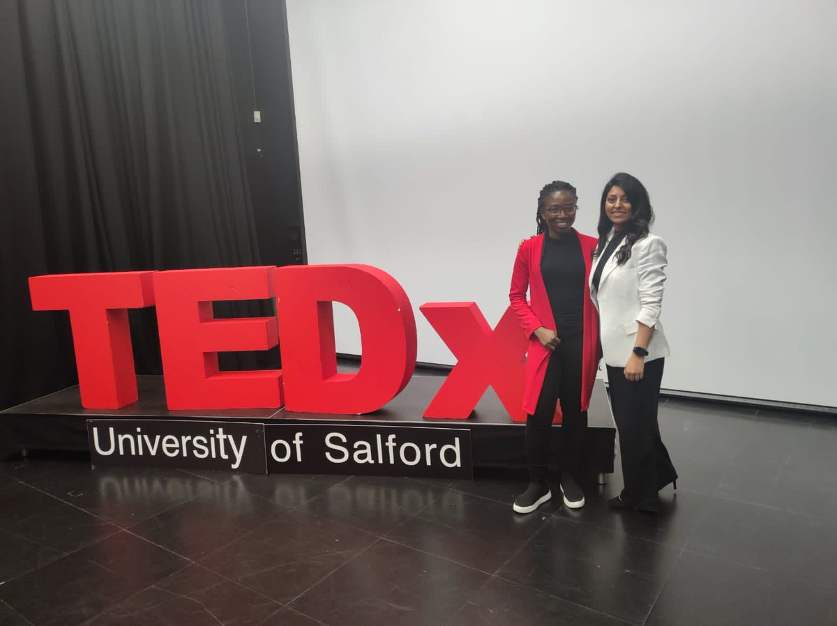 Awesome event!
Inspirational speakers!
And it's a wrap! Met with the amazing @dralishadamani and other impressive personalities Grateful to @GilbertDavidJr and @TEDxUofSalford for this opportunity.

#TEDxUniversityOfSalford #rejuvenation #inspire