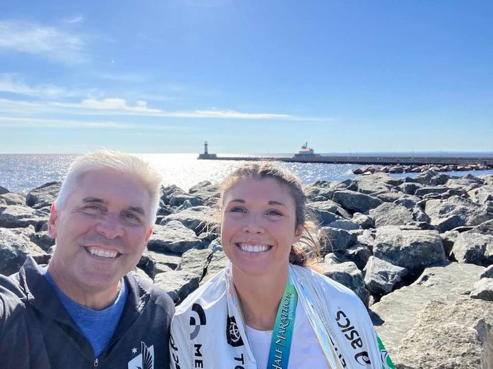 So proud of our daughter Katie and her teammates in the Grandma’s Half Marathon this morning! 

Not only did they all finish the 13.1 miles, they raised over $1,000 for Children’s Hospital doing it.