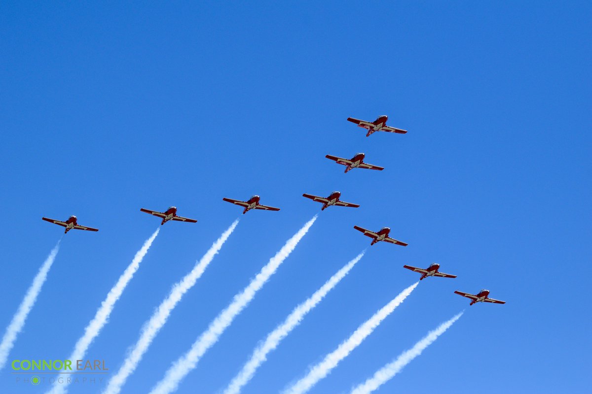 Great day with the <a href="/CFSnowbirds/">CF Snowbirds</a> at their first airshow of 2022!