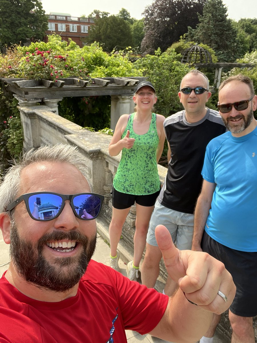 imloybones's tweet photo. A hot @ruNW6 this morning to the pergola. Very much enjoyed the iced coffee at the end! 🥵 ☀️ 🏃‍♀️ 🏃‍♂️ https://t.co/XlIG3uHA0G