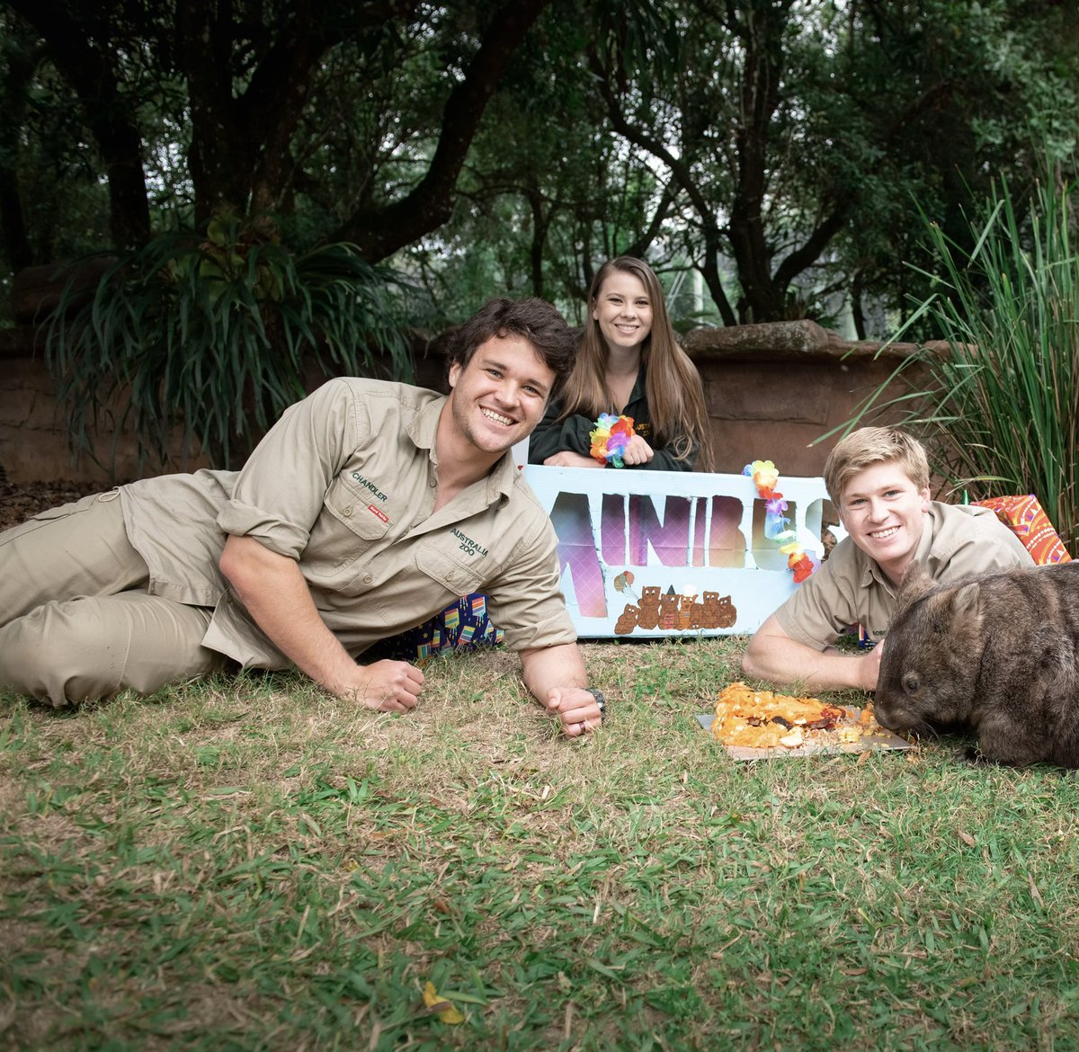 BindiIrwin's tweet photo. Happy 27th Birthday, Minibus! We love you so much. You’re such a special part of our @AustraliaZoo family. https://t.co/neJXGgXvOz