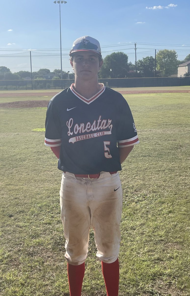 FiveToolSTX's tweet photo. F: @LonestarBSBclub State Perez 20, GST Dawgs 15U Red 9 
PoG: Reed Murphy 2-2, 2B, 3B, 2RBI, 3R https://t.co/Nqes3z5ib1