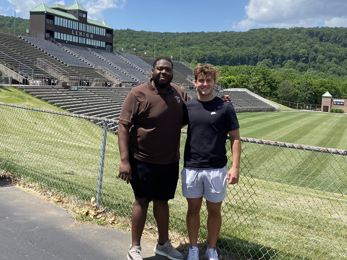 Had a great visit and camp at Lehigh yesterday                                                 <a href="/Coach_Hartz_2/">Steve Hartz</a> <a href="/CoachWiz77/">Wisly Desire</a> <a href="/FBCoachFett/">Mark Fetterman</a>