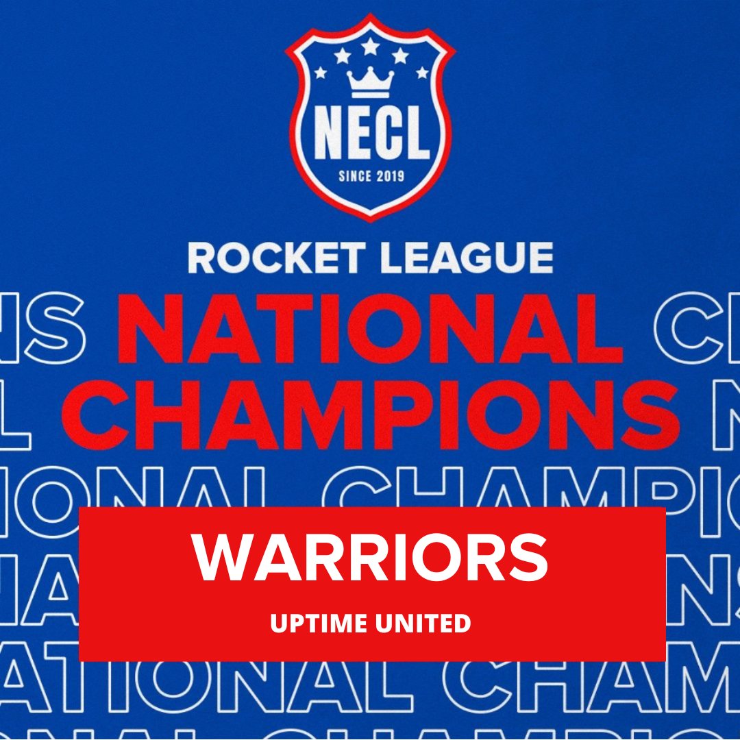 Warriors take down the #1 seed in a high scoring grand finals to claim the crown as Rocket League 2v2 National Champions!

#rocketleague #esports #necl