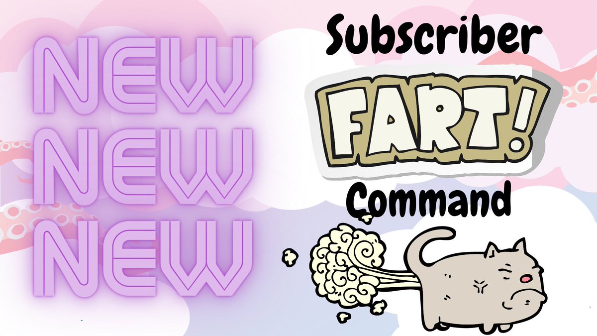 OctoxButter's tweet photo. Shark Bait will be able to leave a trail of gas in their wake with our new Fart command over at https://t.co/YXvTAWUKCt! Feel free to swim on by our Puddle 🛟🏊 Smell ya later!  #SmallStreamerCommunity #supportsmallstreamers #fart #twitchstreamer #lgbtqstreamer #bisexualstreamer https://t.co/kTVMwJrC8C