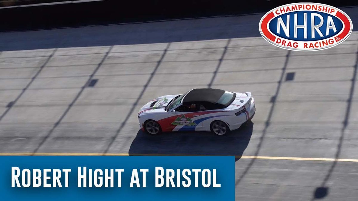 Robert Hight makes laps around Bristol Motor Speedway https://t.co/SK8zwTGUrR #NHRA https://t.co/acIKslkUep