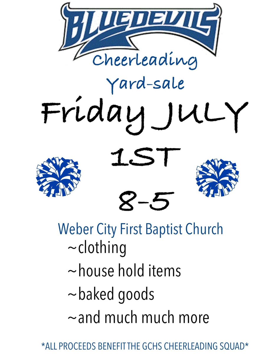 cheer_devils's tweet image. Make sure to come out and support your Gate City Cheerleaders on July 1!