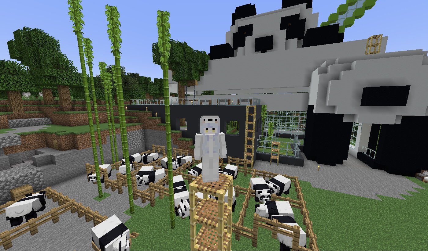 瑚白ユリ ひよクロ Minecraft 長時間お付き合いありがとうございました レアパンダくんは4 6集まりました わっと先輩にも大感謝 今日は色々盛り沢山だったね楽しかった また沢山お話しようね T Co 6sbf6rovpc ユリ