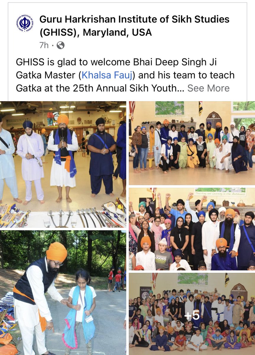 sikhstudies's tweet photo. Bhai Deep Singh GATKA Master is coming to GHISS Camp in Maryland. Register at https://t.co/awTu3OIjTw https://t.co/yMmRTme8XS