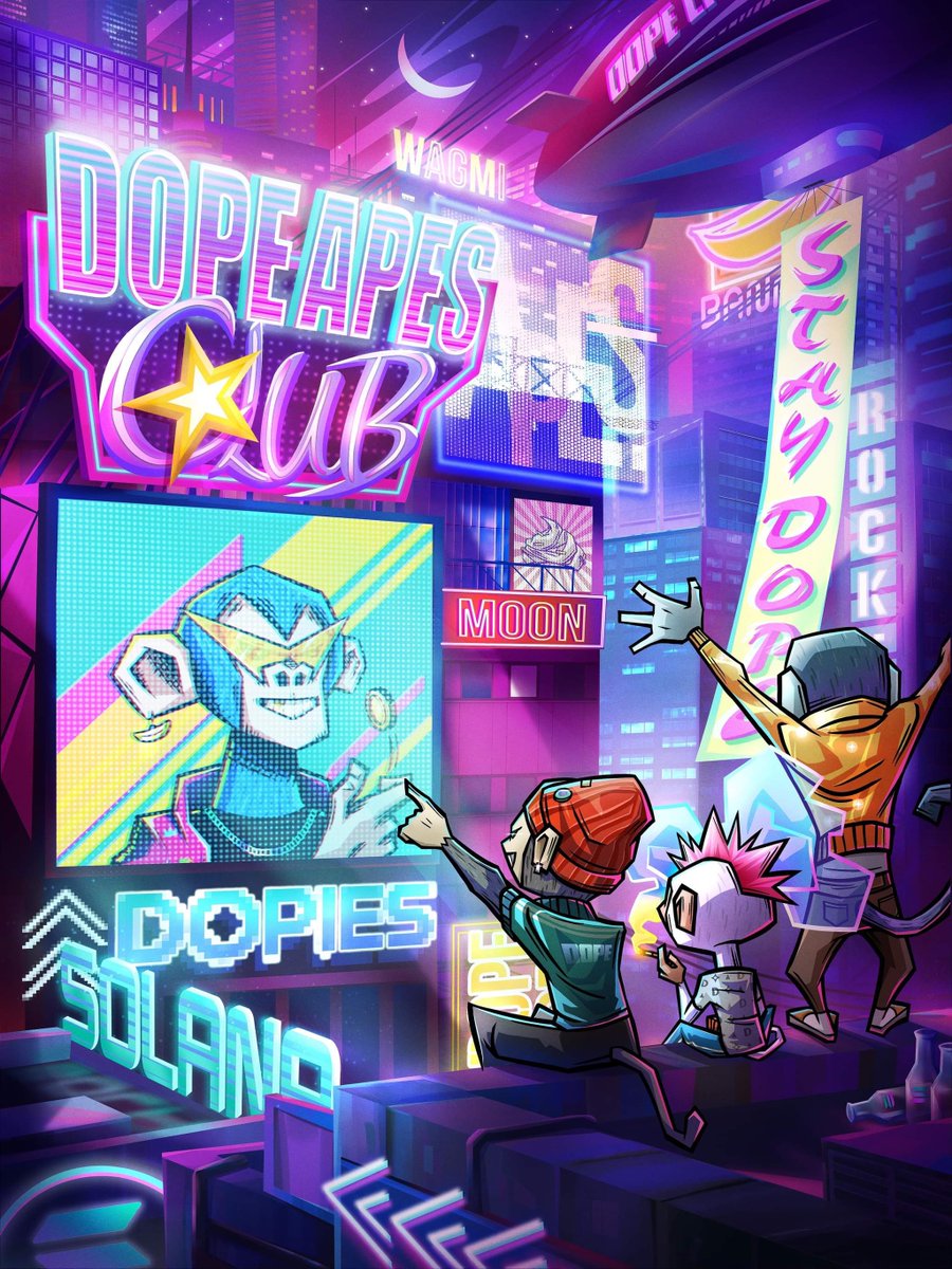 🍌Dope Apes Update🍌

Huge updates coming from the dope apes family! Check our discord for the most recent updates! 

✅Giveaways 
✅Merch incoming
✅Staking
✅Discord games

#NFTGiveaways #NFTs #SoleArmy #Solana