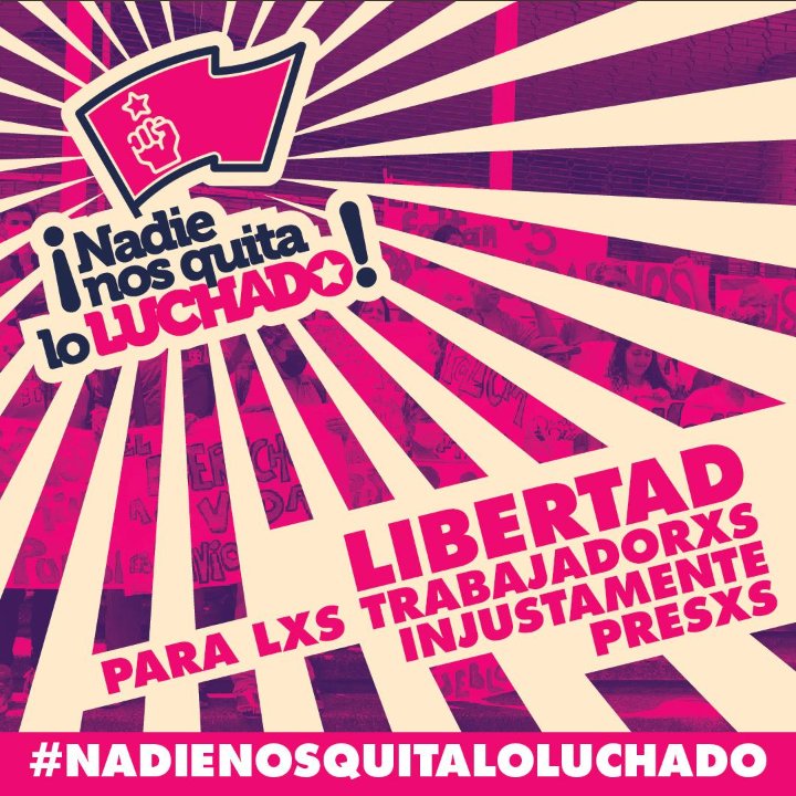 Busquemos un mundo donde las luchas sociales sean ya solo un mal recuerdo del pasado y que logremos un mundo más justo. #NadieNosQuitaLoLuchado