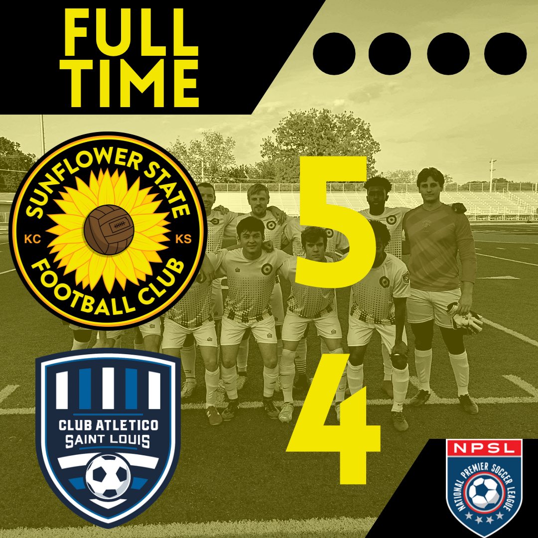 SunflowerStFC's tweet photo. Big turnout today after yesterday's match! 

Sunflower fell short yesterday to Oklahoma City 1889 FC 2-0. 

In today's head to head match against Club Atletico Saint Louis Sunflower wins 5-4. Great job boys!! 

#flowerpower #KansasSoccer #sunflowersoccer https://t.co/ntXeC6zA3g