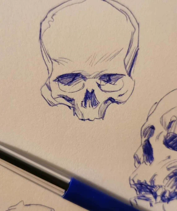 In the final year after realizing I wasn't good enough to find a job yet I ramped it up to 6 hours a day. We only had a final project to make that year. I pretended to be stuck on the assignment for half a year. In stead I went model drawing. 