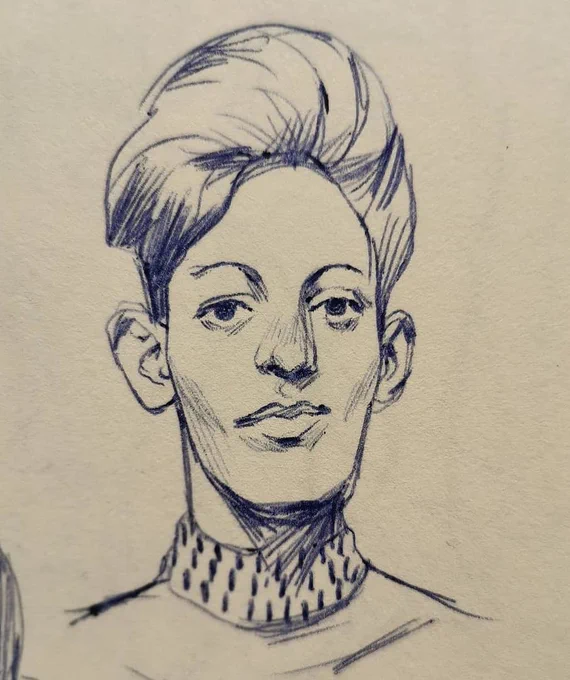 In the final year after realizing I wasn't good enough to find a job yet I ramped it up to 6 hours a day. We only had a final project to make that year. I pretended to be stuck on the assignment for half a year. In stead I went model drawing. 