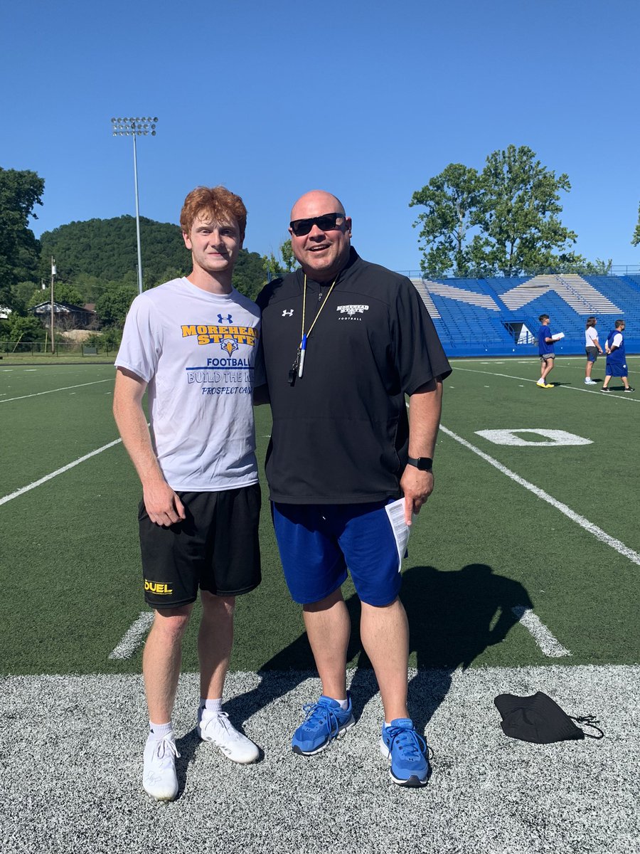 JamesColeHenry's tweet photo. Had a great time at @MSUEaglesFB today.  Clocked a 4.44 In the 40.   Thanks @RobTenyerMSU @coachrossMSU and @CoachMicahJ for a great camp.
@CooperFootball @VisionQb @CSmithScout @RCHS_Jaguars @NatlPlaymkrsAca @CoachBorchers https://t.co/ZWVvIiPsYc