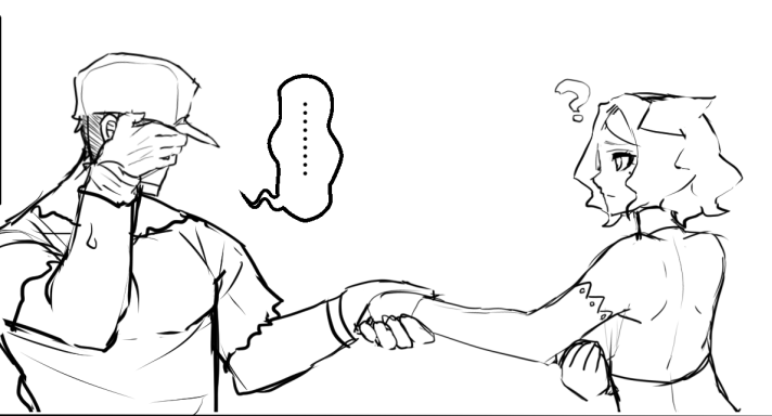 なんだか気まずい空気だ! 