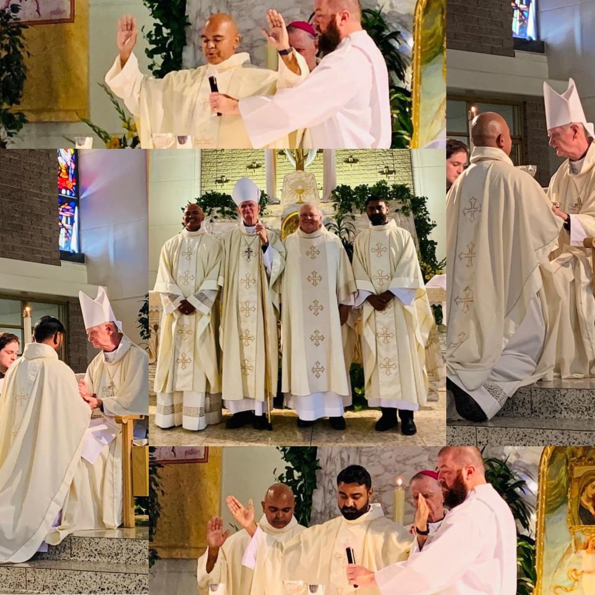 Congrats to Fr. Emmanuel Isaac, OSA and Fr. Dominic Smith, OSA on their ordination to the Presbyterate today at Our Mother of Good Counsel in Los Angeles. <a href="/Saints_ThePit/">The Pit</a> <a href="/StAugFriarsSD/">St Augustine Monastery</a> <a href="/AugustinianFund/">Augustinian Fund</a> <a href="/AugustinianVols/">AugustinianVols</a> <a href="/osavocations/">Augustinian Vocations</a> <a href="/SAHSMinistry/">StAugustine Ministry</a> <a href="/mwaugustinians/">Midwest Augustinians</a> <a href="/AugustinianLink/">Augustinian Link</a>