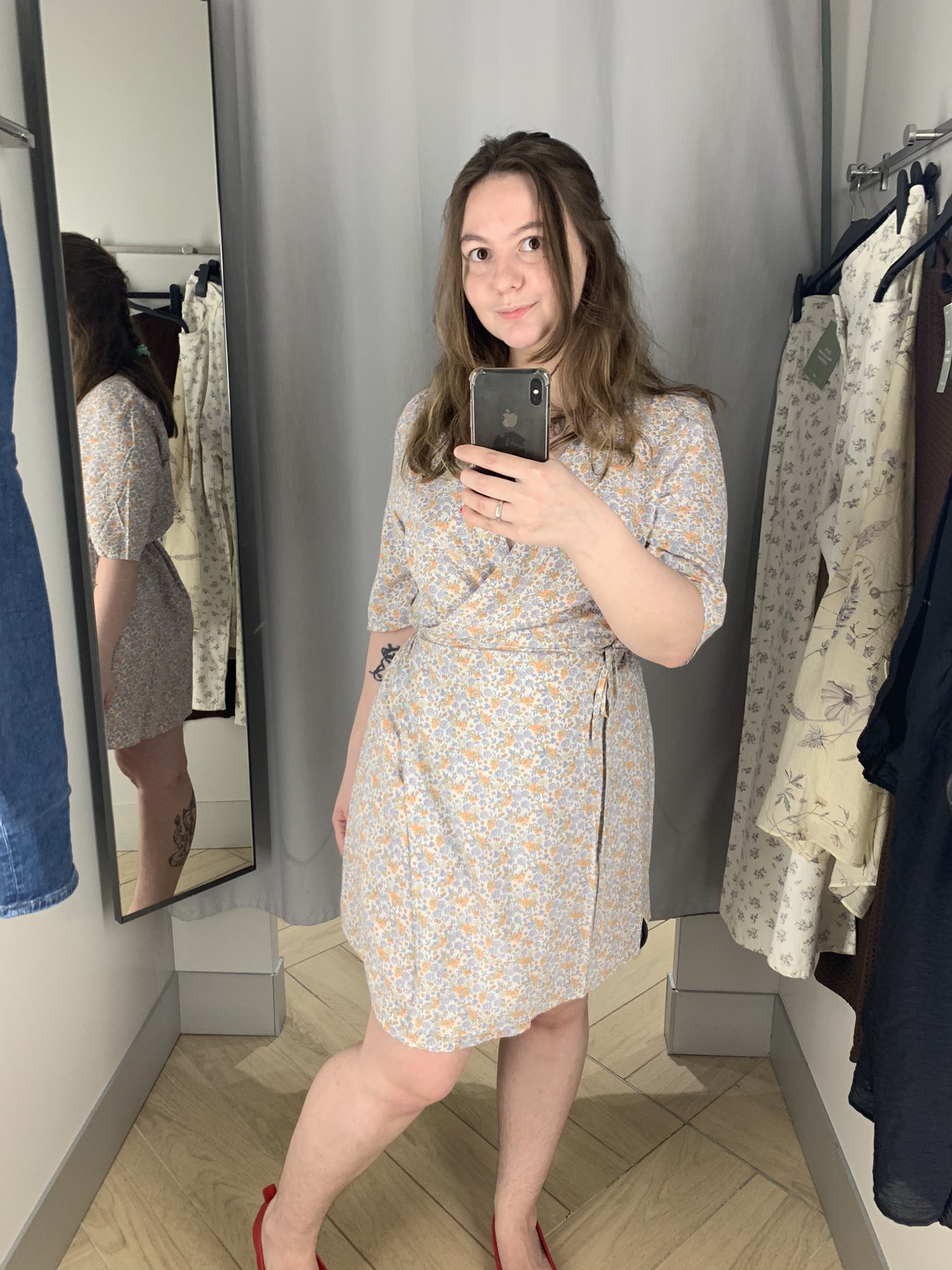 Malina in a sensual pose her body draped in sunlight