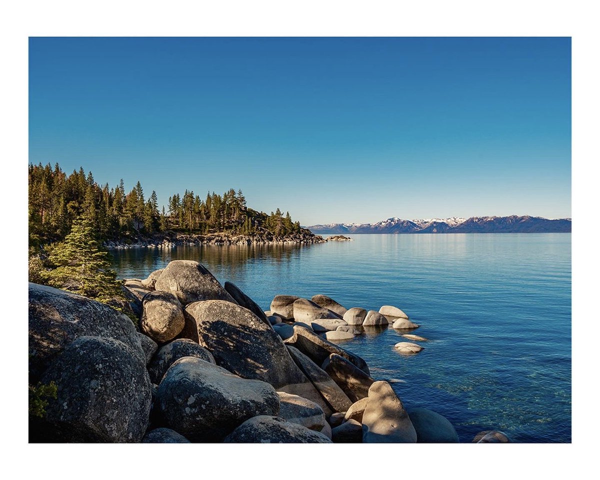 Can’t believe it snowed today in Lake Tahoe! I was there a week ago, such a heaven for photography