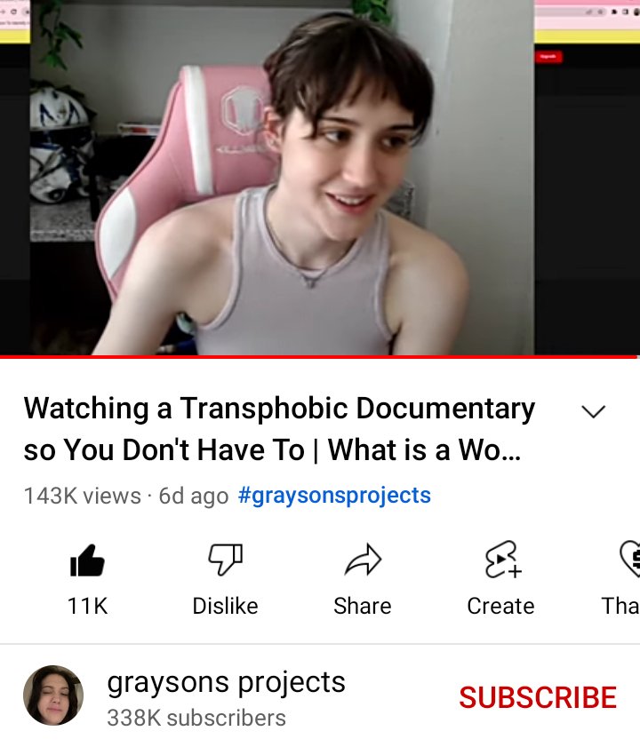 ChloeDe66502013's tweet photo. giveing a shout-out to this hero who watch Matt Walsh's transphobic documentary so you don't have to. Thank you for your service. #Pride #PrideMonth #graysonsprojects #transrightsπ³οΈββ§οΈ #TransRightsAreHumanRights π³οΈββ§οΈ https://t.co/J5SAcW5SRC