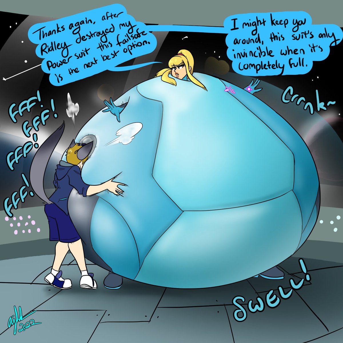 Inflated Samus
