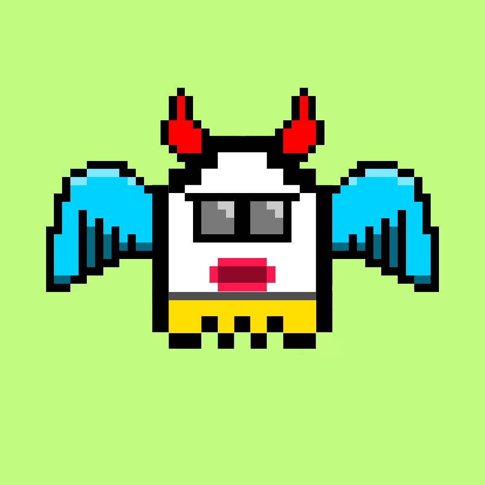 funky_ghosts's tweet photo. Funky Ghosts NFT No.14
#nft #nftforsale #opensea #openseaartist #funkyghost #ghost #pixleart #crypto #nonfungibletoken #pixle #limitededition #nftcollection #nftcommunity https://t.co/Wyy0dyt6rG
