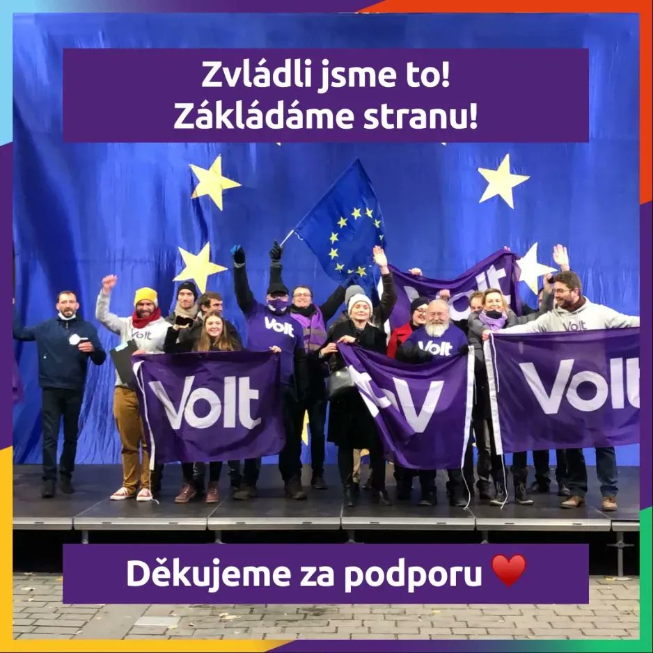 Volt Česko tweet media