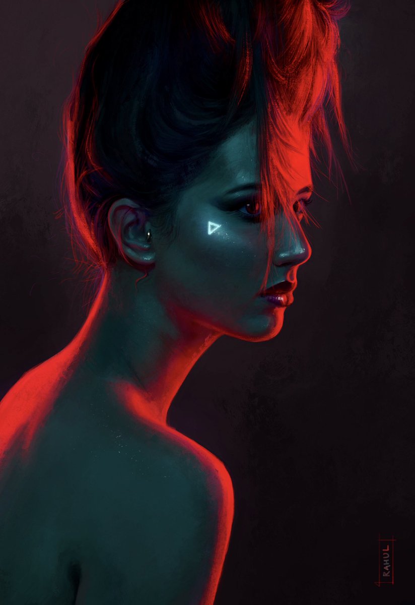 Drawing and painting is a feeling of coming back home 🏡 

A digital portrait painting using #procreate .

<a href="/Procreate/">Procreate</a> 

#digitalart #art #Artist #portrait