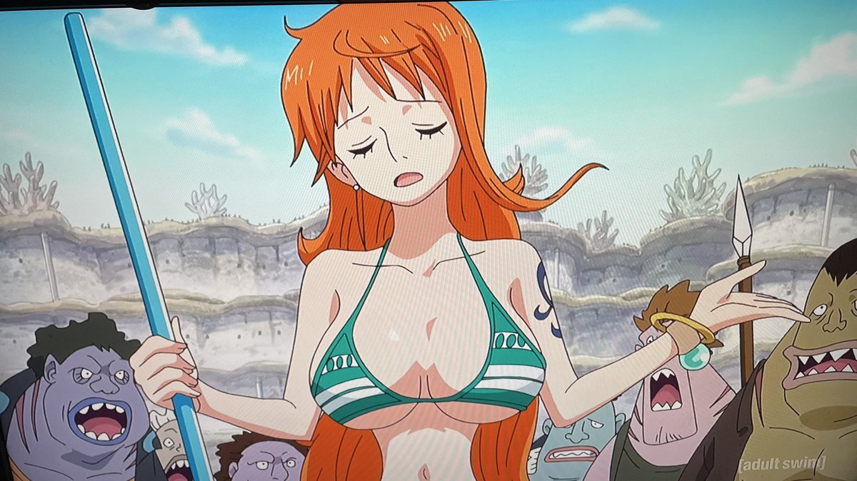 Maybe Nami's boobs got way bigger because of new animation lmao :  r/MemePiece